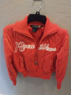 Womens orange jacket