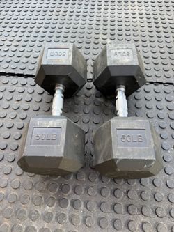 50 Lb dumbbell weights