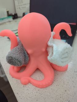 Octopus napkin and towel holder