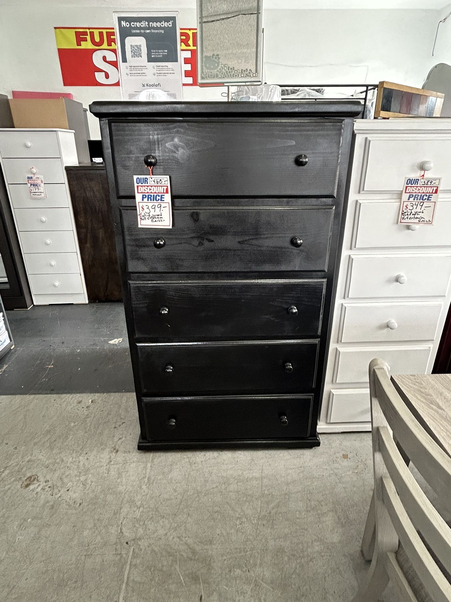 Wood Dresser Available In Different Colors/ Financing Available