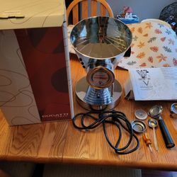 Bugatti Diva Coffee Cappuccino Maker Top Quality Made In Italy With Accessories Mint Condition