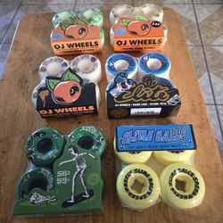 SKATEBOARD WHEELS 30 EACH SET 