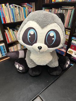 Large stuffed Racoon