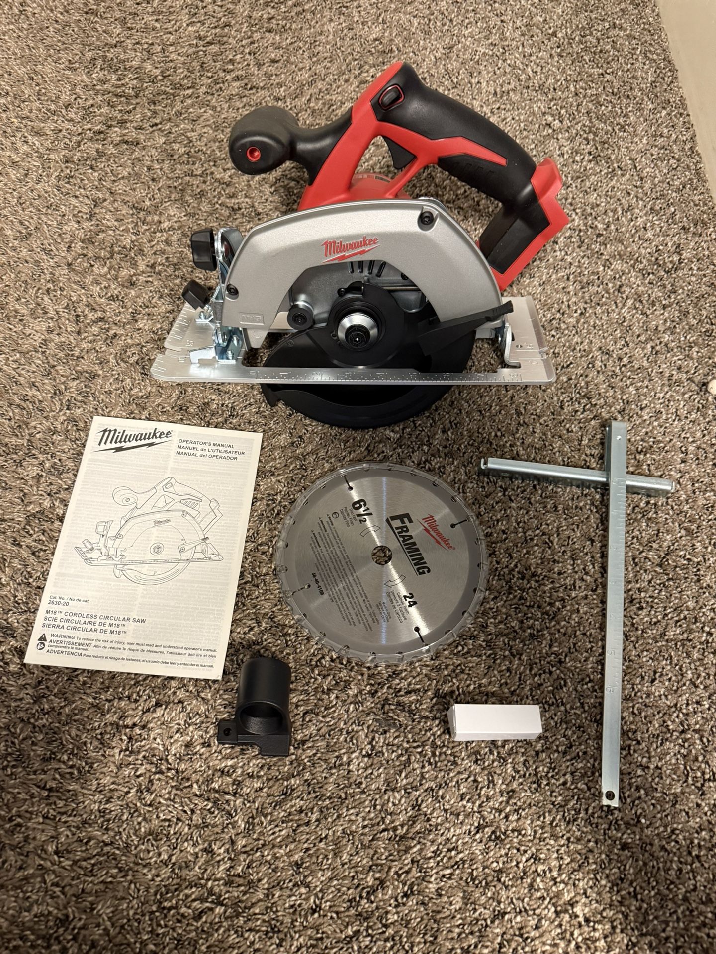 Milwaukee M18 6-1/2” Cordless Circular Saw (Tool Only)