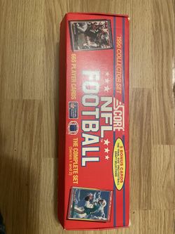 Mint Condition Score Football Cards