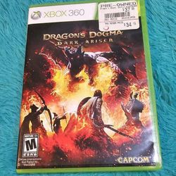 Dragon Dogma xbox 360 game 