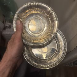Sterling Silver Plates
