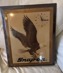 SnapOn Bald Eagle Clock