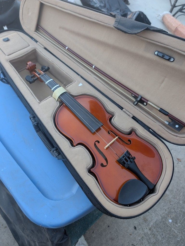 Beginner Violin Size 1/4 With Case