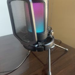 Fifine USB Microphone for Gaming, Streaming, Podcasts