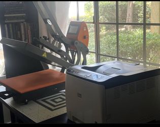 Heat Press Machine With Printer ! Sublimation Machine