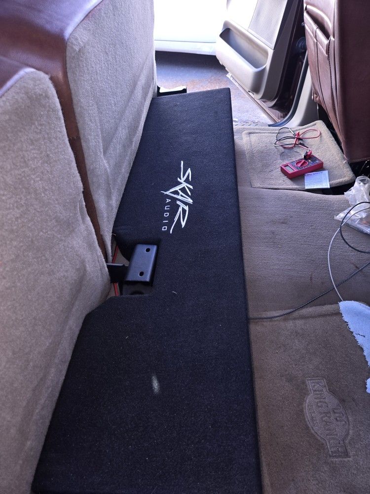 Dual Skar 10 Inch Subwoofer Box