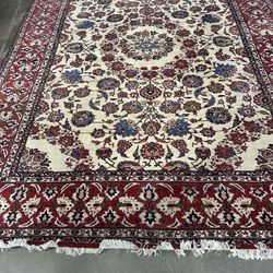 hand-knotted Persian rug