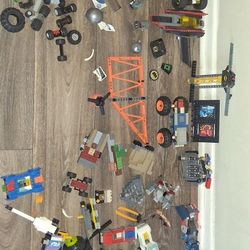 Vintage Lego Pieces Priced to Sell. A literal gold one for any true collector.