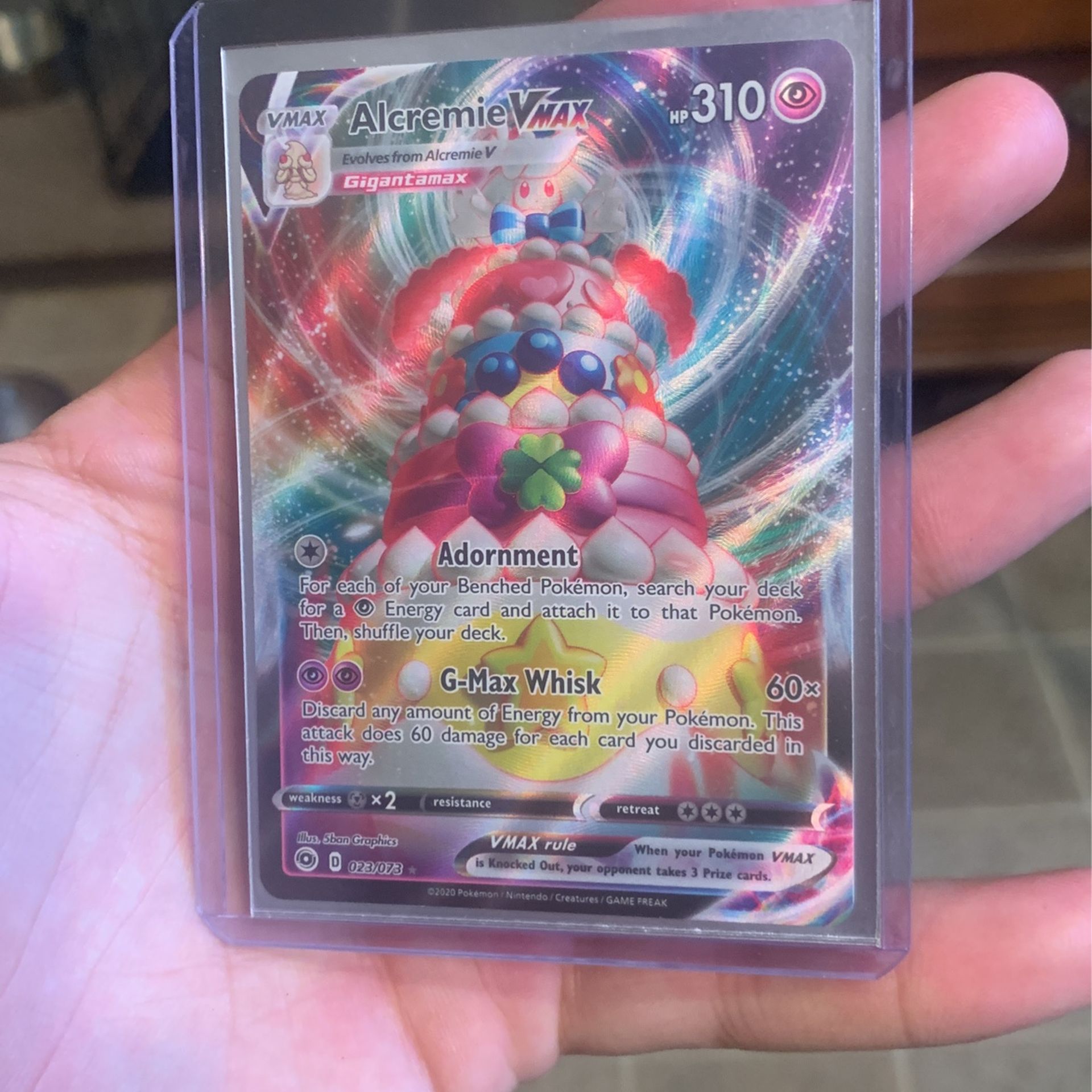 Alcremie VMAX Pokemon SIR