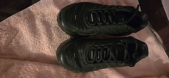 All Black Nike Air Max Plus Sneakers