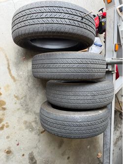 4 firestone all season tires , 205/65/16
