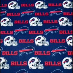 Buffalo Bills Football Pattern Fabric/Tela Deportes Football