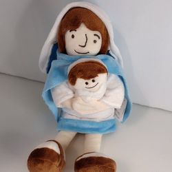 New Christian Toy. Maria And Jesus Plush. Great Gift