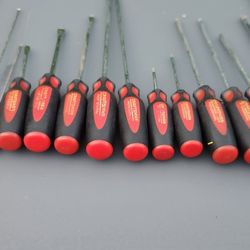 Craftsman Professional  17 Pcs Screw Driver Set. MADE IN U.S.A.