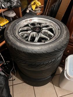 Dodge Charger Widebody Weld Racing Wheels & Mickey Thompson Tires – Complete Set of 4