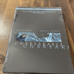 New & Sealed Unbreakable DVD Movie. Vista Series. 