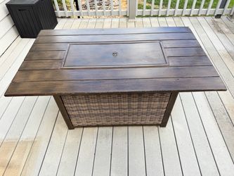 Large 54” Propane Fire Pit Table – $150