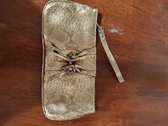 Gold Clutch Purse