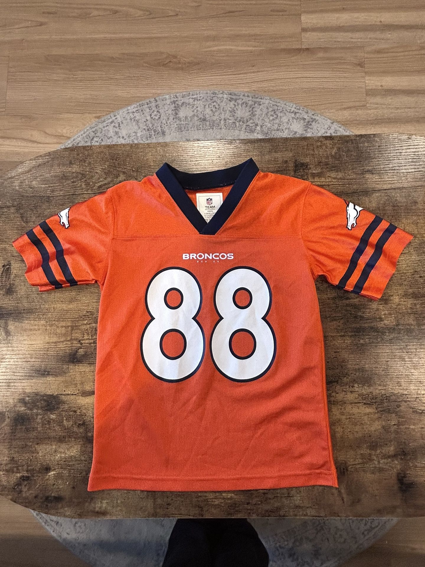 Denver Broncos DEMARYIUS THOMAS # 88 NFL Football Jersey Kids X Small (4-5)