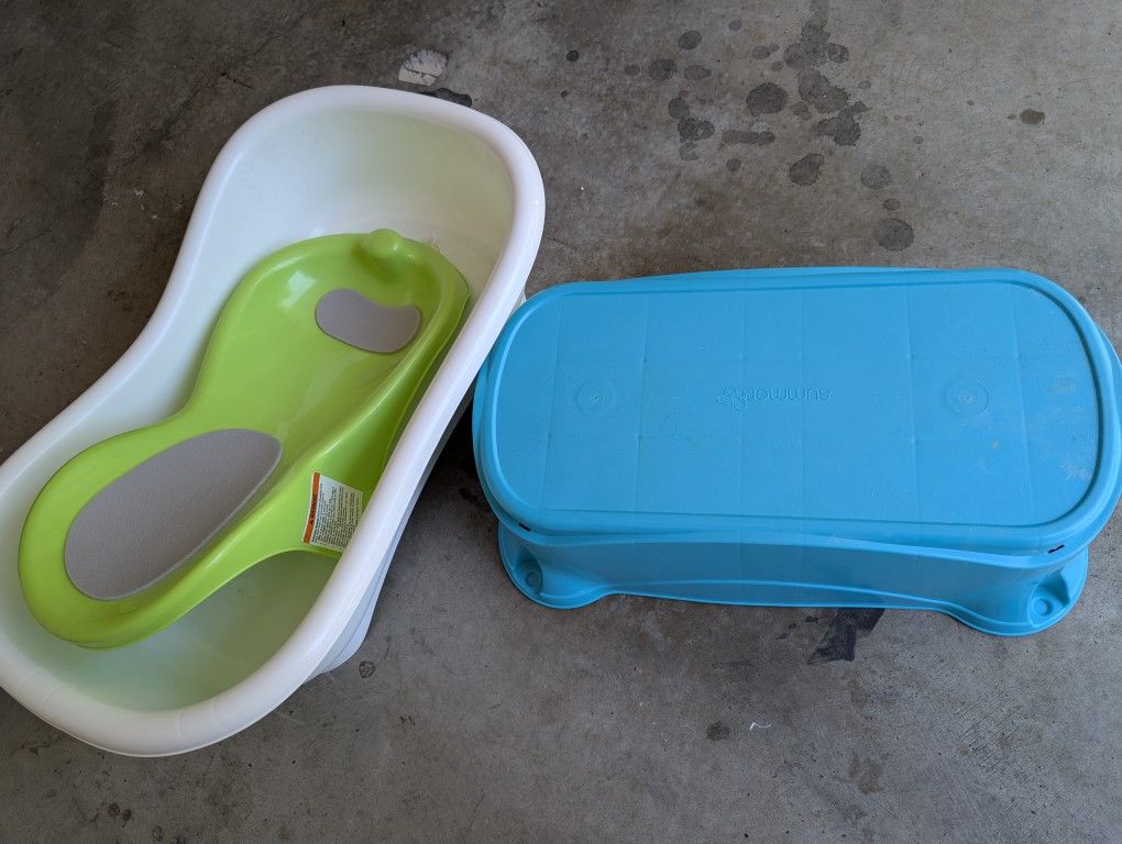 Infant Bath Stool And Tub