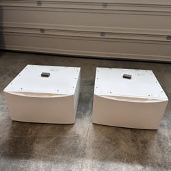 Electrolux Laundry Washer/Dryer Pedestals White