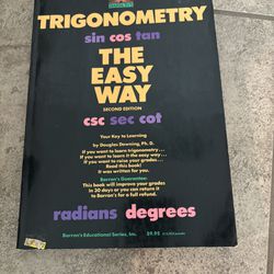 Trigonometry The Easy Way Out 2nd Edition 