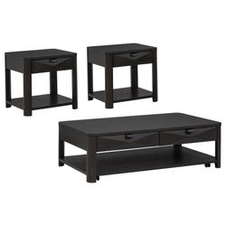 Marcelo Coffee 3-piece Table Set with Storage