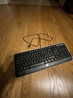  HP wired USB Keyboard Like New