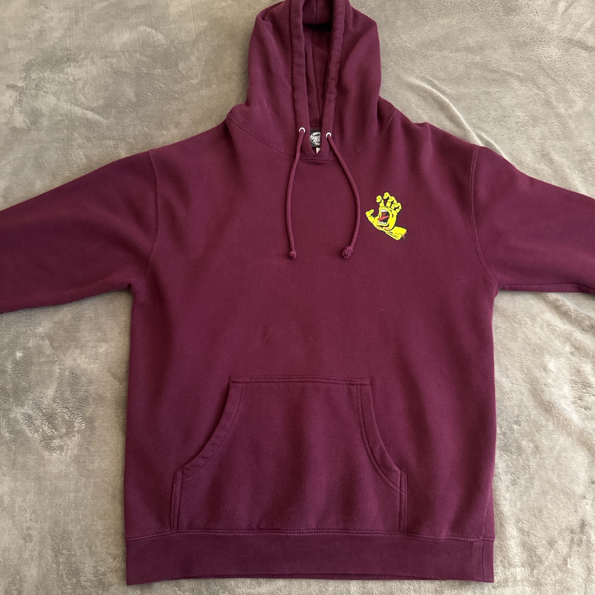 Screaming Hand Mens Santa Cruz Hoodie