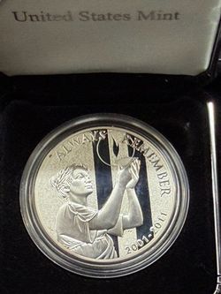 September 11 National Medal 1oz. Silver Proof Coin