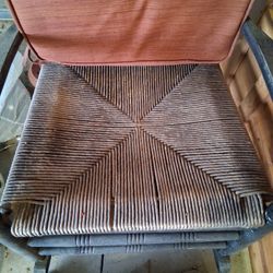 2 Large Brown Rocking Chairs