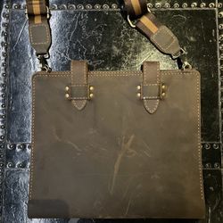 Leather Artist Sketch Pad Holder for 9"X12"