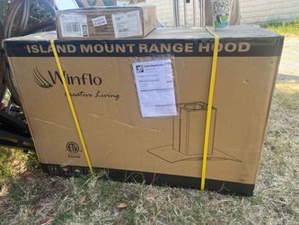 Winflo Island Mount Range Hood