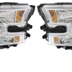Ford Headlights OEM takeoff F150 2015