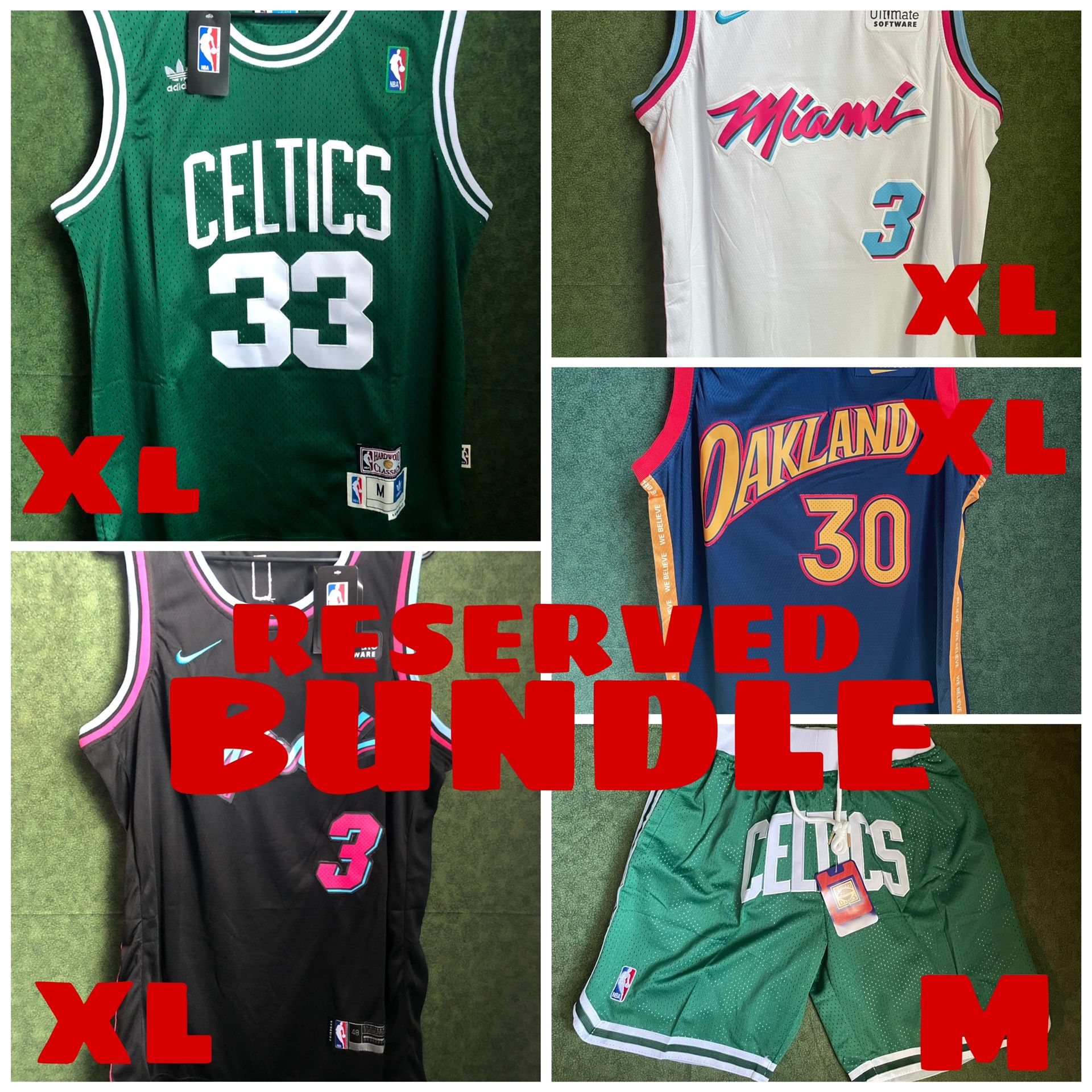 4 BASKETBALL JERSEY AND JUST DON SHORT BUNDLE 