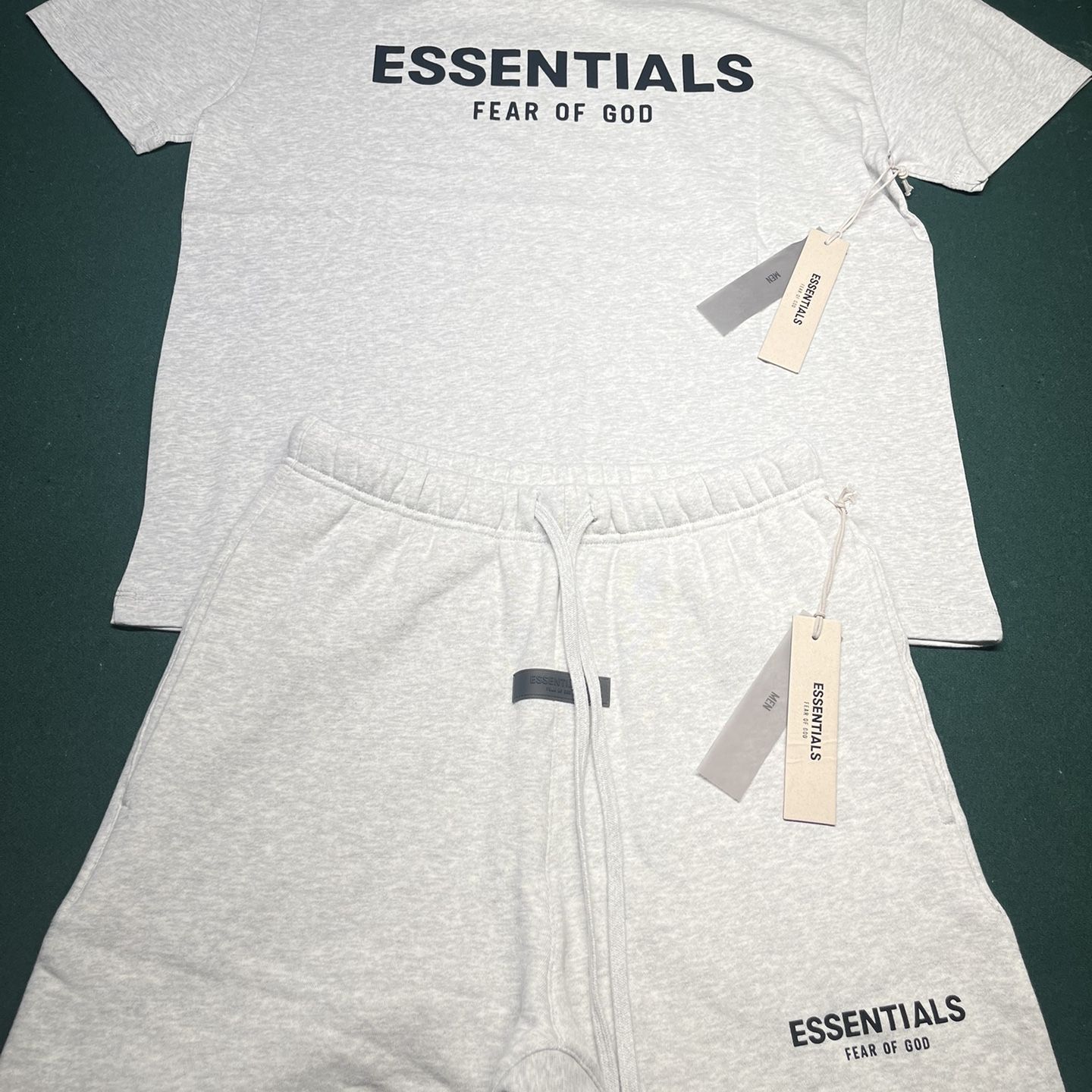 Light Oatme Essential Shirts/Shorts