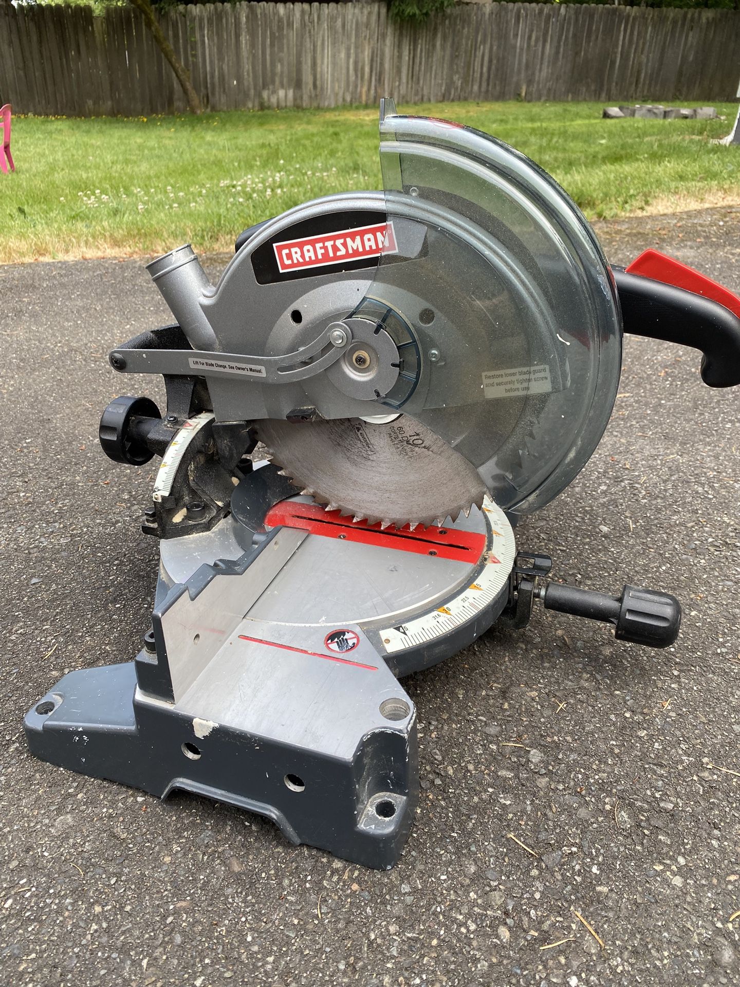 Miter Saw 10” / 15 amp Craftsman’s