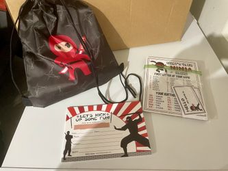 Ninja Birthday Party Supplies