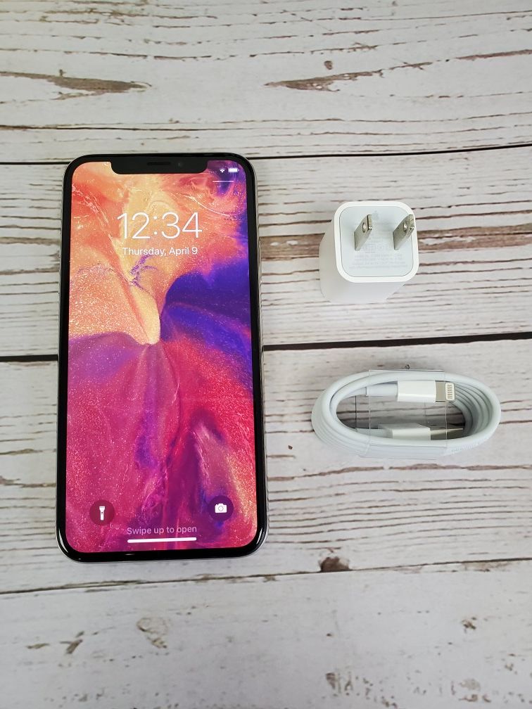 IPHONE x...64gb unlock for any sim card