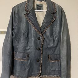 Leather Jacket Size Xl