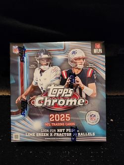Topps Chrome NFL 2025- Mega box