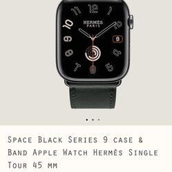 Apple Watch Hermes Series 9