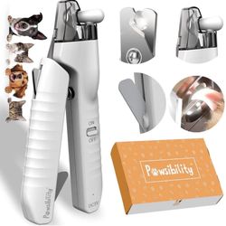 - Reinvented Pet Nail Clippers for Your Pal - USB Rechargeable LED Light for ...