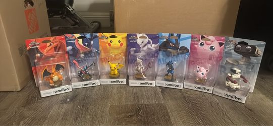 Nintendo Amiibo Super Smash Bros Lot of 7